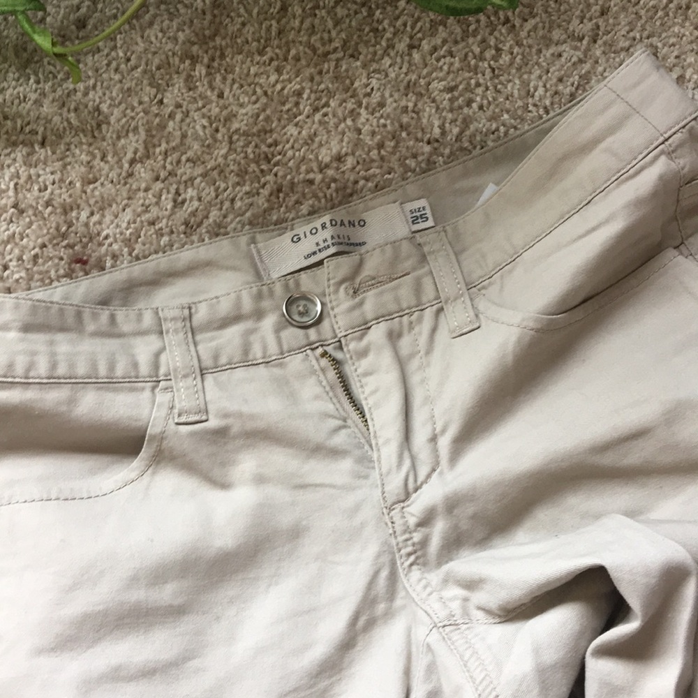 Giordano pants straight fit